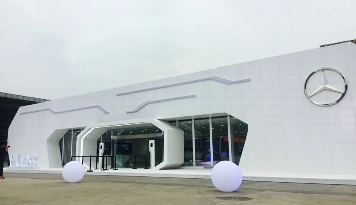 Mercedes-Benz攜手晶泓(NEXNOVO)透明LED顯示屏開展E級(jí)車智享體驗(yàn)全國(guó)巡展(圖6)