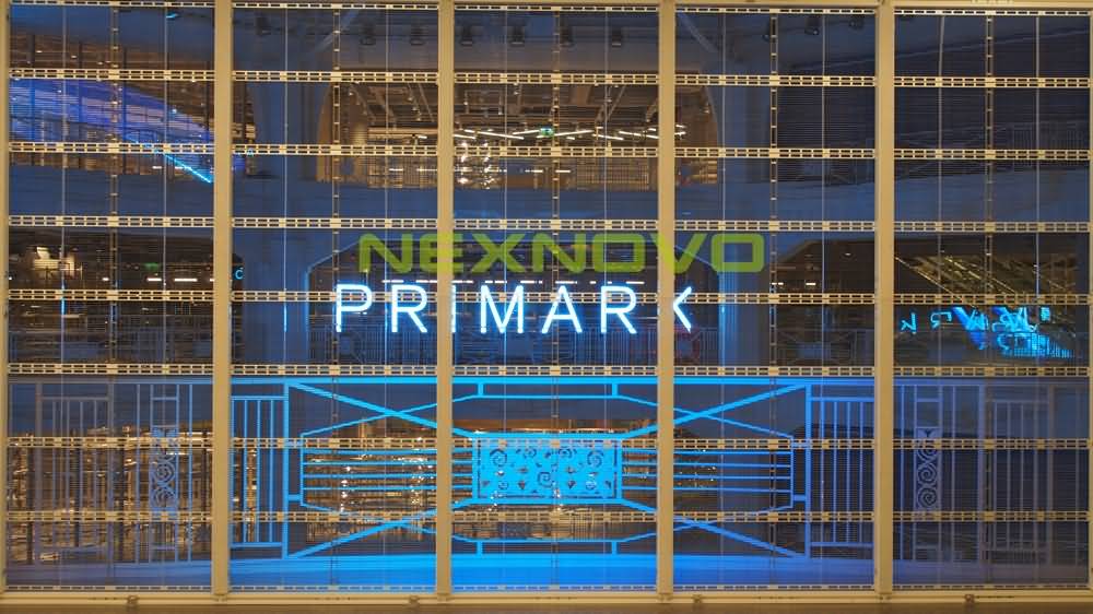 西班牙馬德里PRIMARK旗艦店LED透明屏項目(圖4)