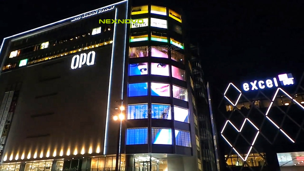 日本SouthTower|南塔LED透明屏項目(圖3)