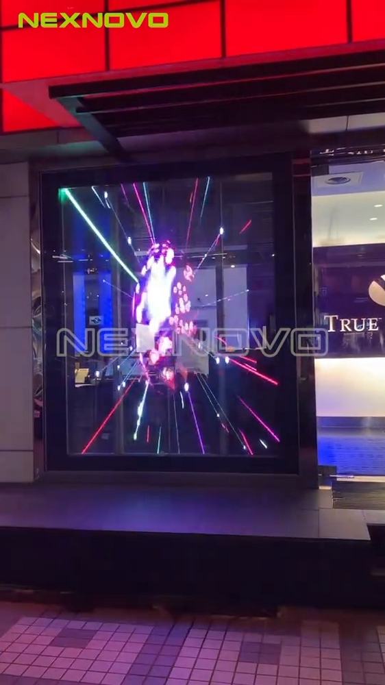 臺(tái)灣TRUE FITNESS 古亭健身館透明LED顯示屏項(xiàng)目(圖7)
